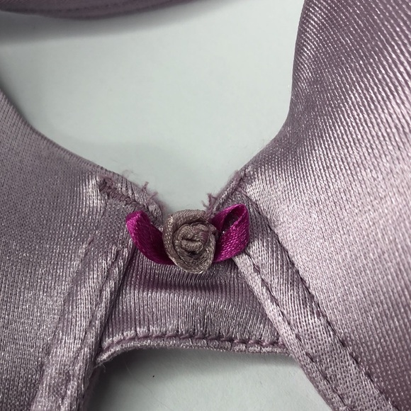 IZA Stretch Satin & Lace Molded‎ Cups Underwire Bra 38C NEW - Picture 9 of 15